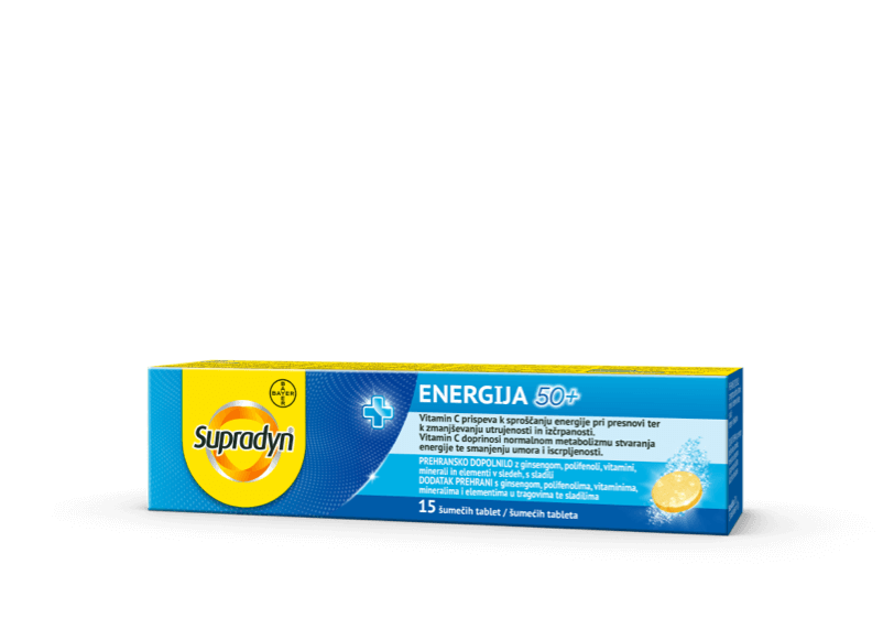 Supradyn® Energija 50+ 15 šumećih tableta
